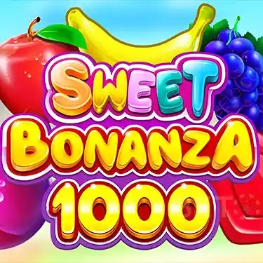 Sweet Bonanza 1000 by Pragmatic Play, showcased at januszcasinos.pl – game logo