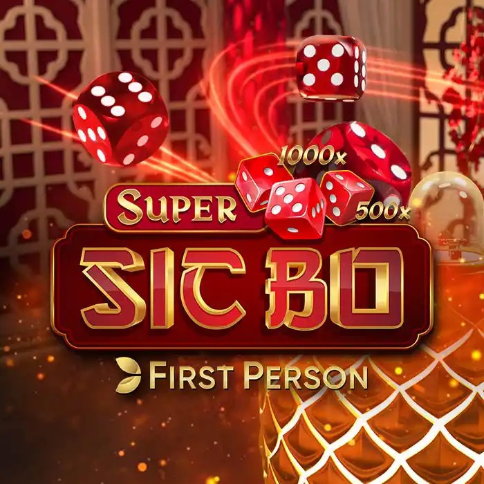 Super Sic Bo casino game by Evolution – featured logo at Janusz Casino