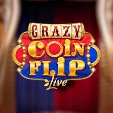 Crazy Coin Flip logo by Evolution at Janusz Casino