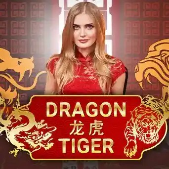 Enjoy Dragon Tiger by Evolution – logo hosted on januszcasinos.pl
