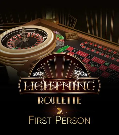 First Person Lightning Roulette online slot from Evolution – play at januszcasinos.pl