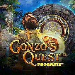 Official Slots logo: Gonzo’s Quest Megaways by Red Tiger Gaming at Janusz Casino