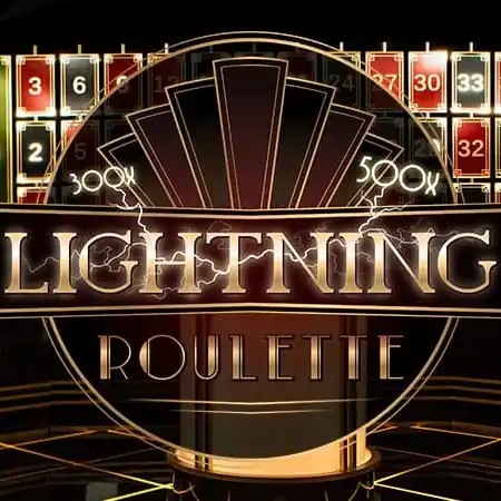 Lightning Roulette logo by Evolution Janusz Casino