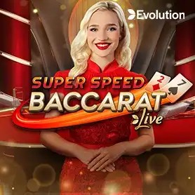 Play Super Speed Baccarat slot by Evolution on januszcasinos.pl