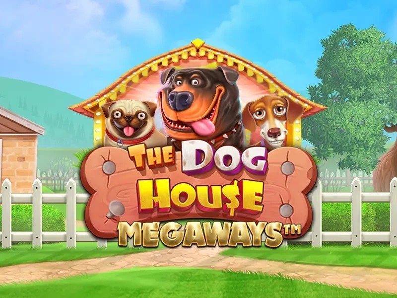 The Dog House Megaways slot visual from Pragmatic Play available on januszcasinos.pl