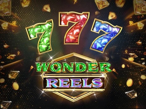 Wonder Reels slot logo by Jili Games at Janusz Casino