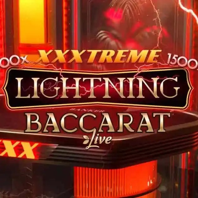 Try XXXtreme Lightning Baccarat slot by Evolution on januszcasinos.pl – logo image